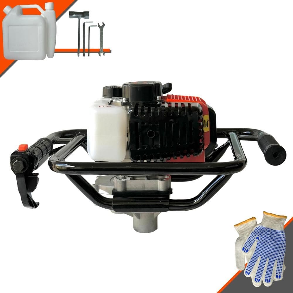 Perfurador de Solo Sem Broca Vant VPS52 À Gasolina Motor 2T 52cc 2HP de Potência Alta Rotação e Performance