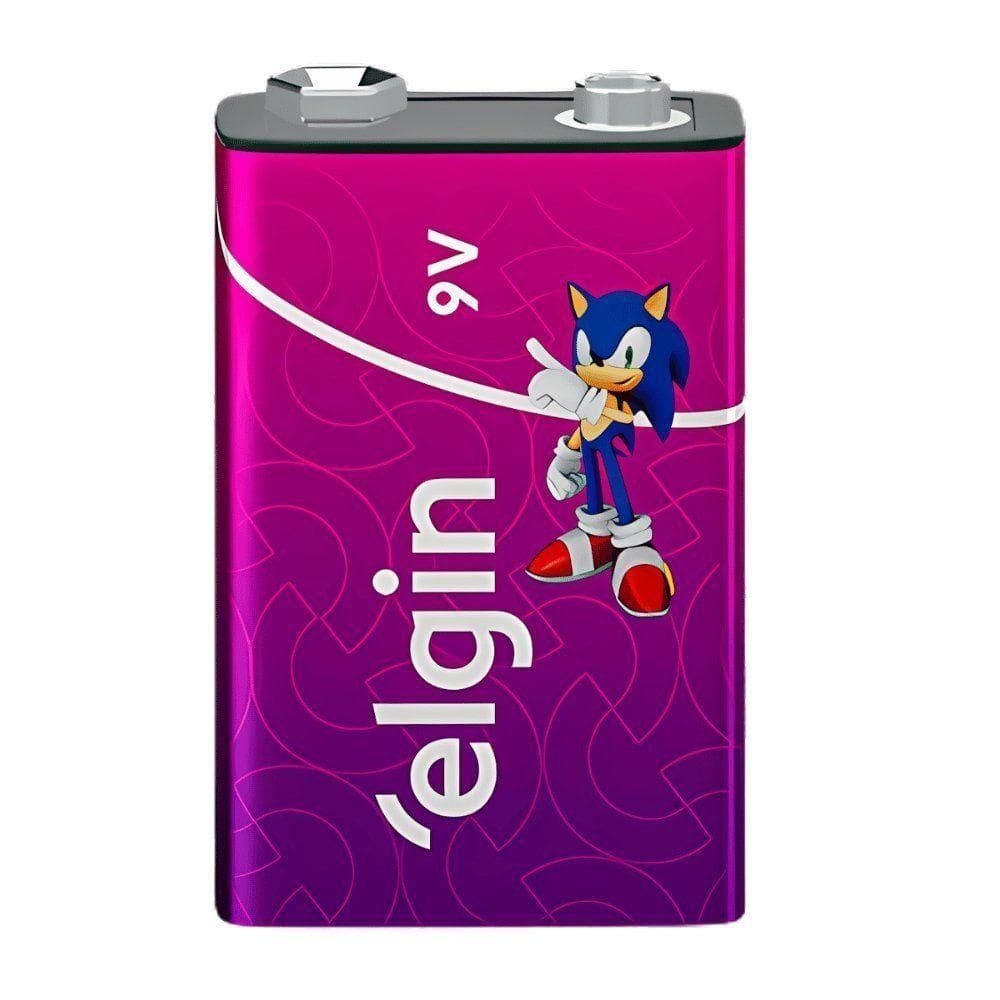 Bateria Recarregável Elgin 9v Blister 1