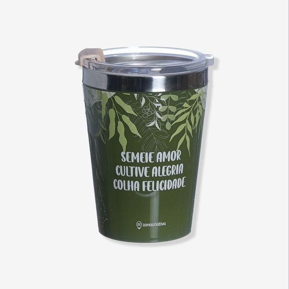 Copo Térmico Jardinagem 300ML - Zona Criativa