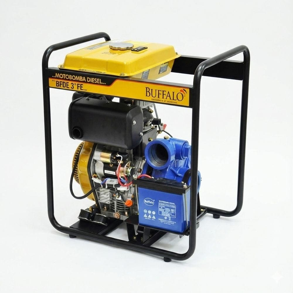 Motobomba Bfde 3`` X 3`` Diesel Fe-188 13 Cv Buffalo 71324