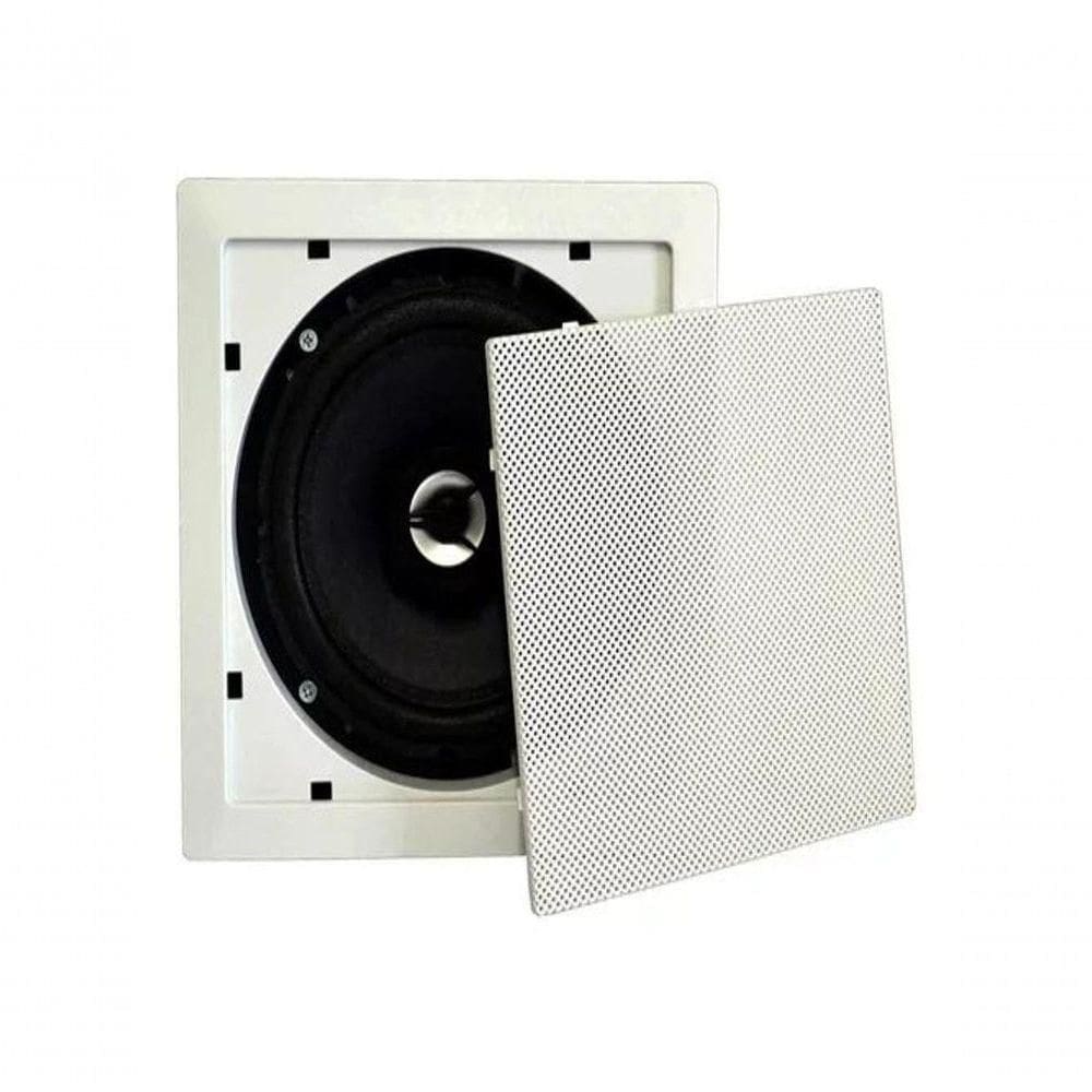 Arandela Fiamon Quadrada 6” 50rms Branca