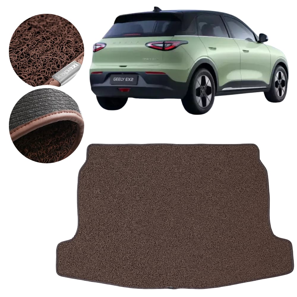 Tapete Kapazi Porta Malas Premium Geely EX2 2025 Marrom