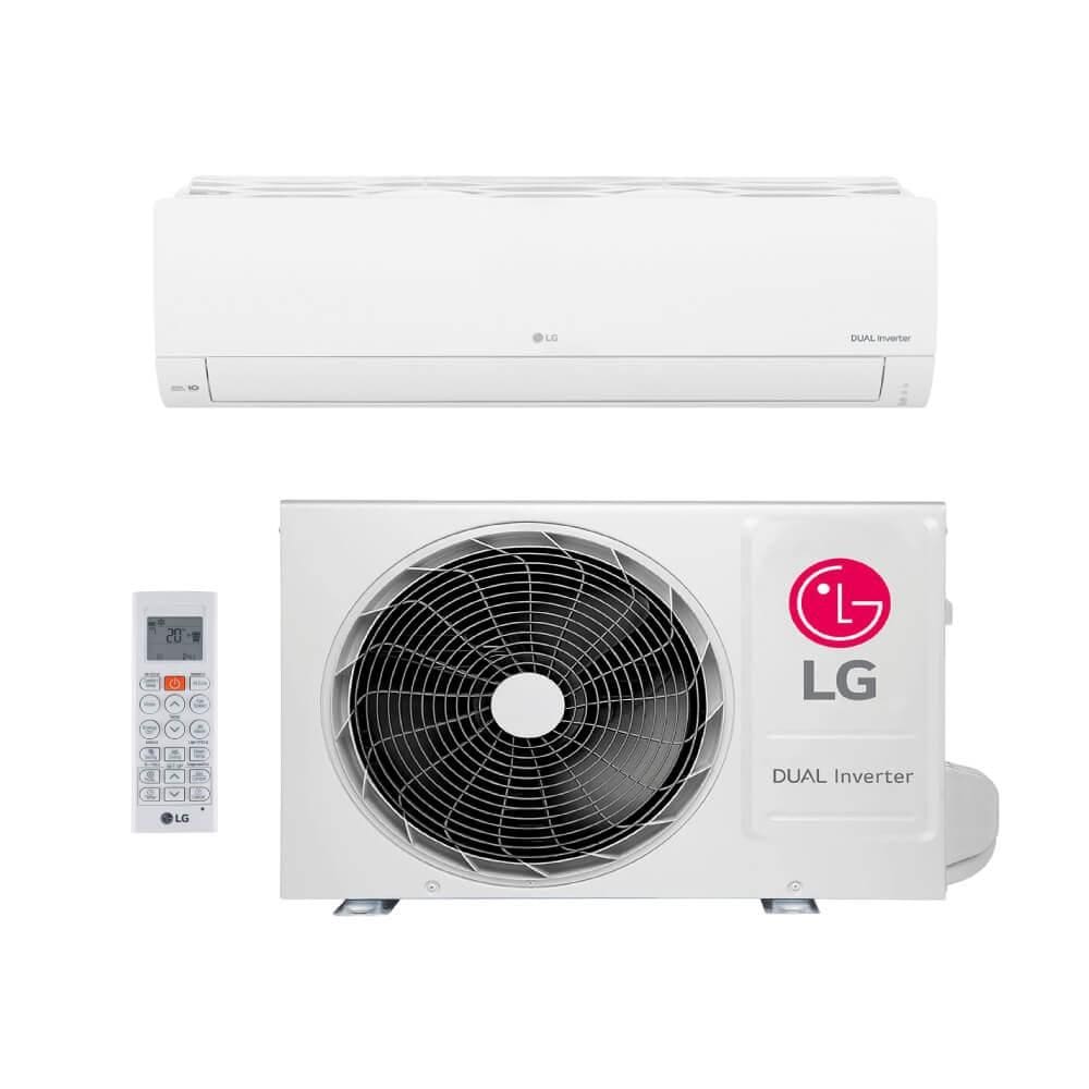 Ar Condicionado Split Dual Inverter LG Compact + IA S3NQ09AAQAK.EB2GAM1 - 220V