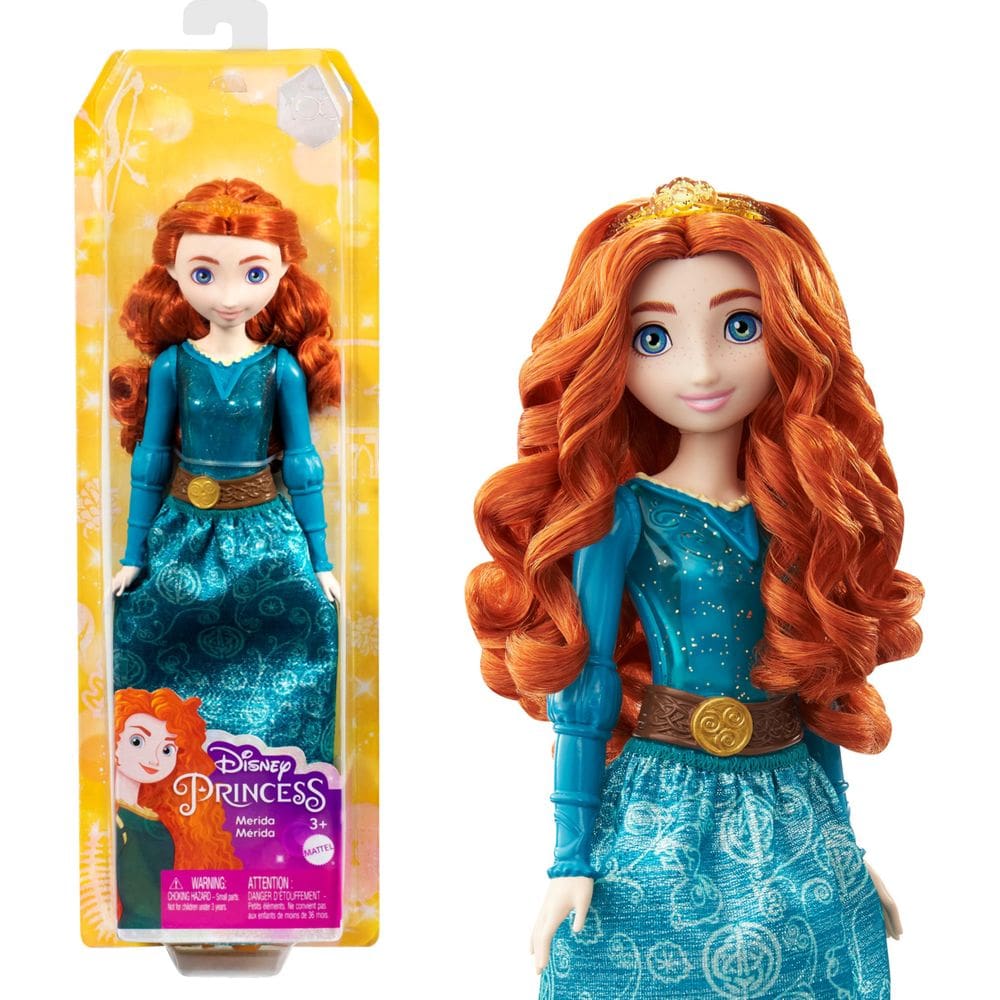 Boneca de moda Mattel Disney Princess Merida Brave Inspired