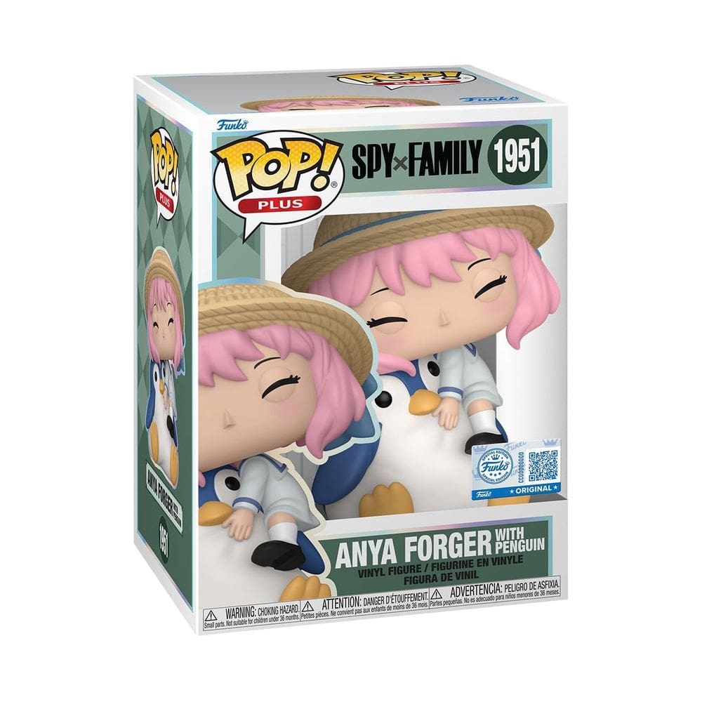 Funko Pop! Além disso, SPY x Family Anya Forger, boneco de 11 cm