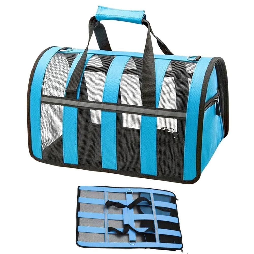 Bolsa Transporte Gato Cachorro Pet Animais Faixa Refletiva Passeio Viagem Caminhada Aviao Carro Lazer Confortavel