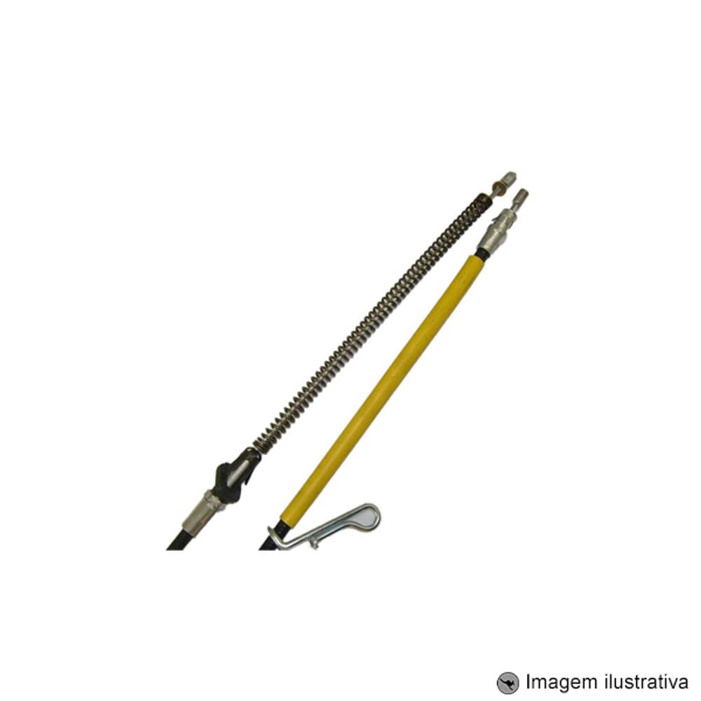 Cabo de Freio F250 S Cabine Dupla 09 / 02 ... 11 / 11 F250 S.Duty / Simples 09 / 00 ... 08 / 02 Traseiro Esquerdo a Tambor 1370mm
