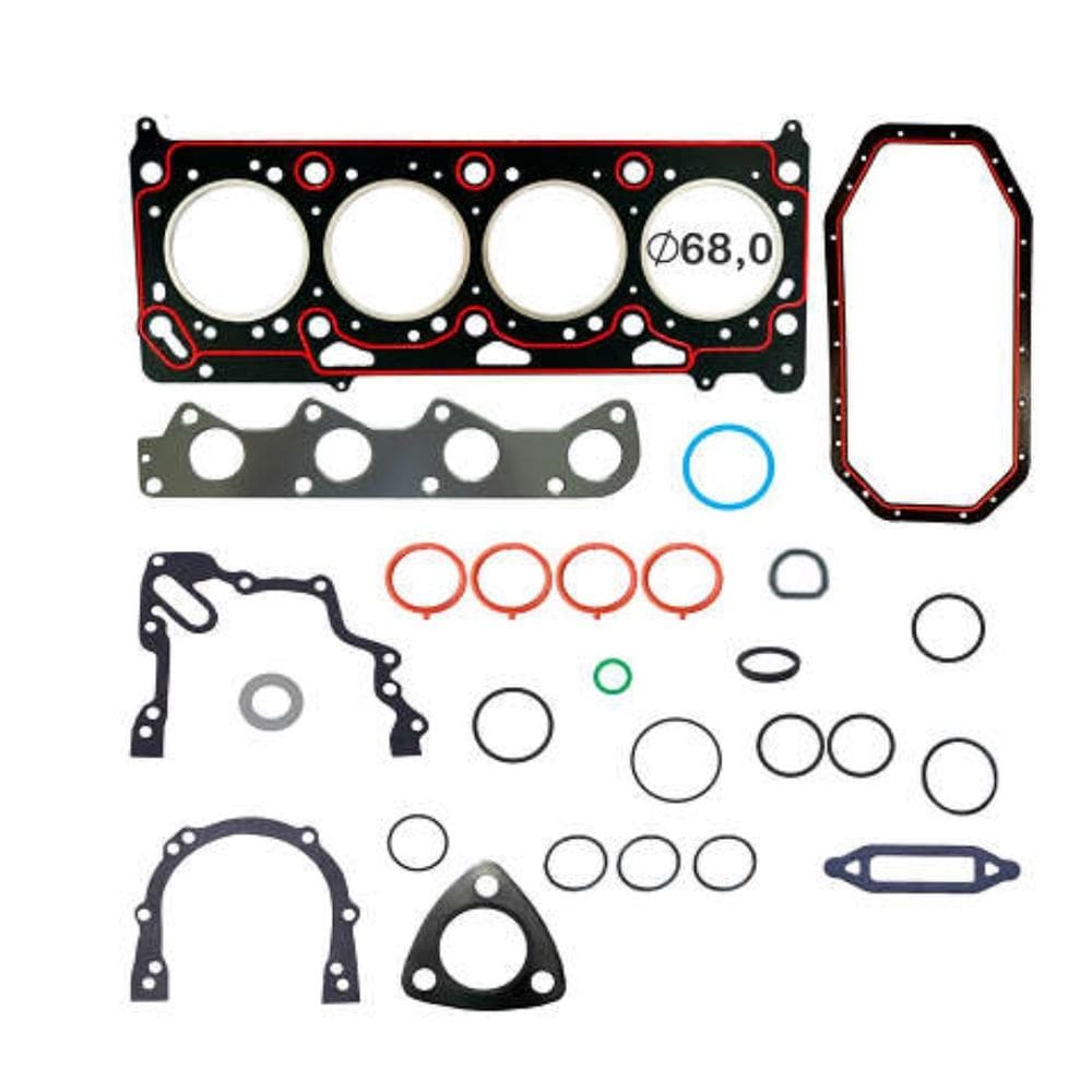 Junta Motor Cabeçote Baspack VW Gol Power Trend Fox Motor Vht Ea111 1.0 8V 02/....