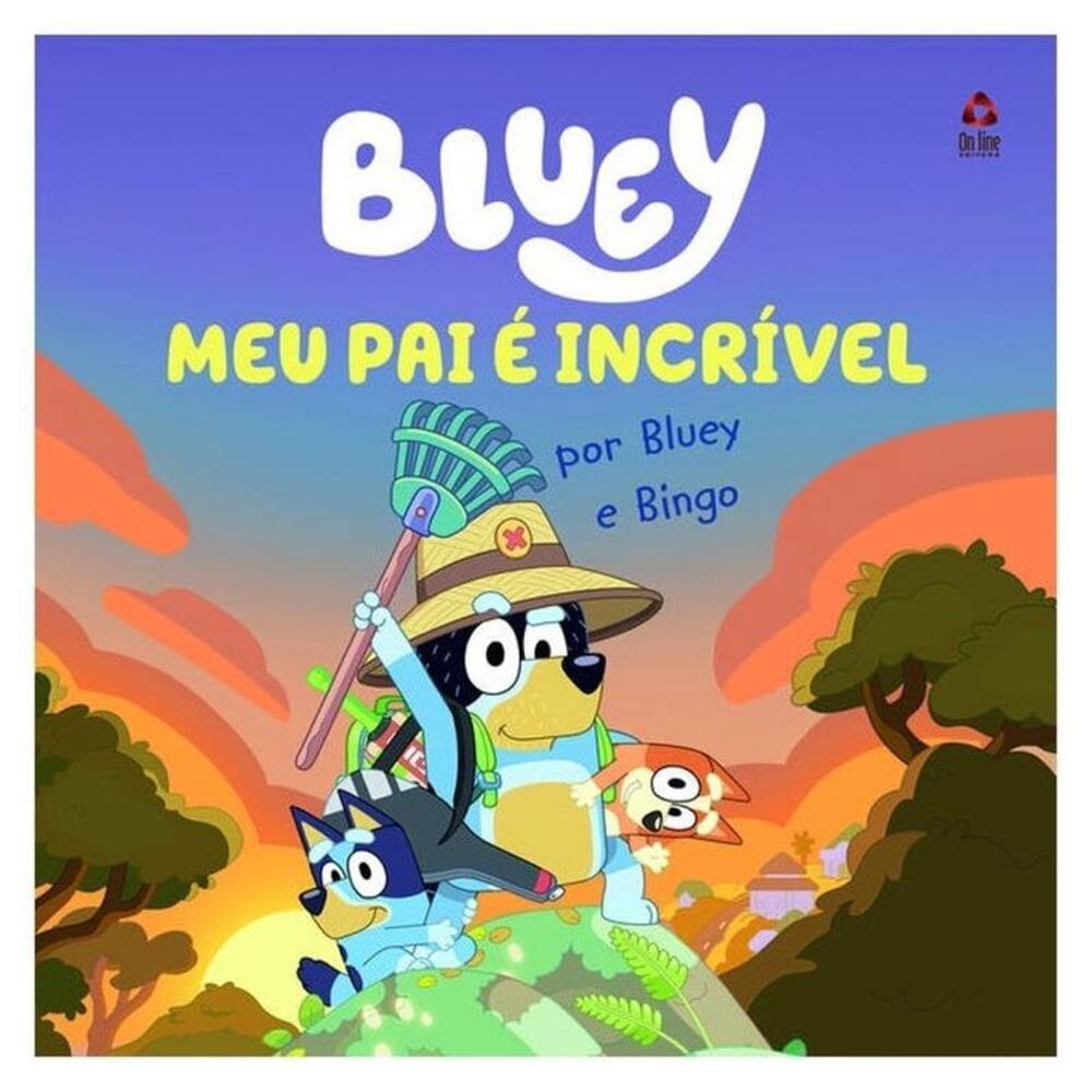 Bluey Livro De História - Meu Pai É Incrível