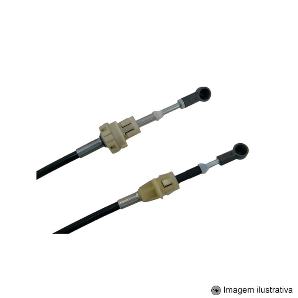 Cabo de Comando de Câmbio Novo Palio 1.0 MPI Fire Evo 8V Flex 13 ... Novo Uno Vivance / Way 1.0 MPI Fire Evo 8V 11 ... Engate 1080mm