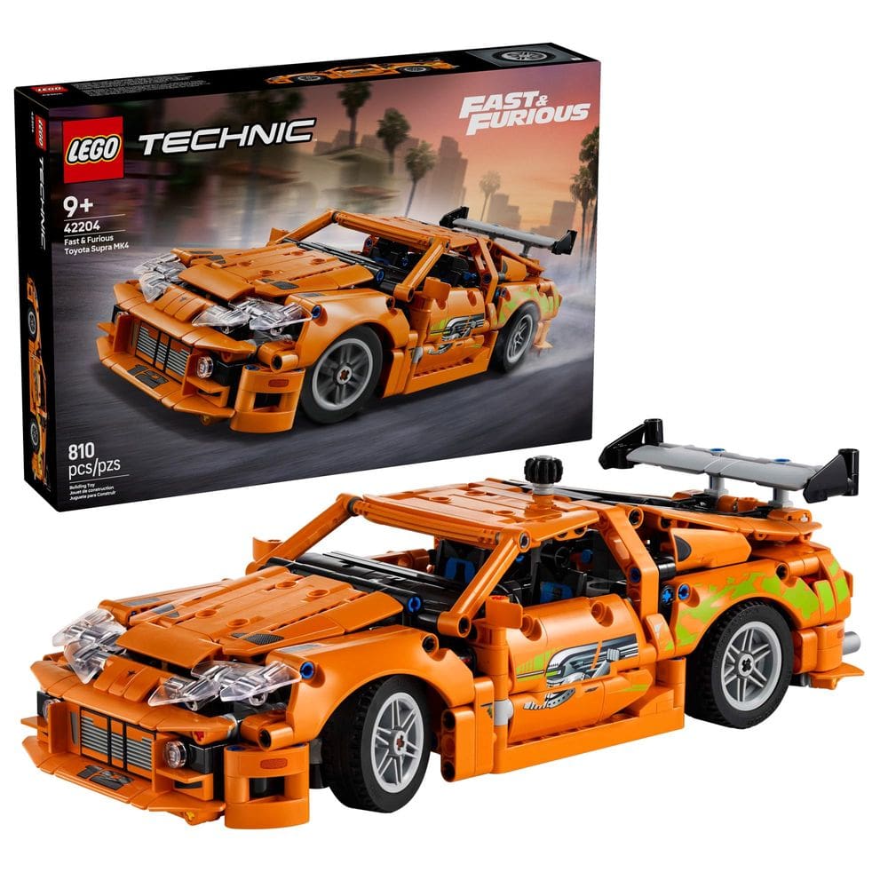 Kit de construção LEGO Technic Velozes e Furiosos Toyota Supra MK4