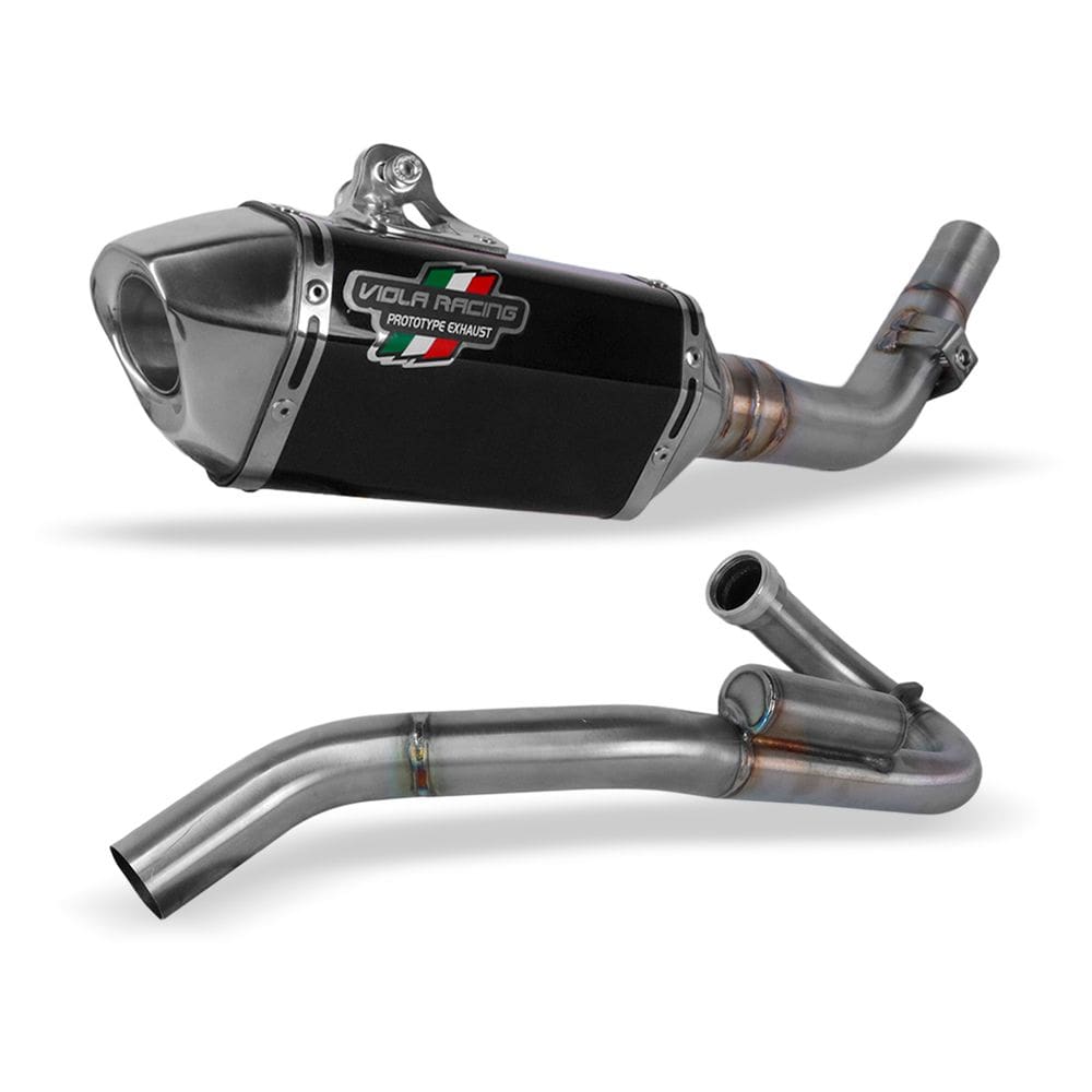 Escapamento Viola Racing Crf 300f Trilha Enduro Motocross