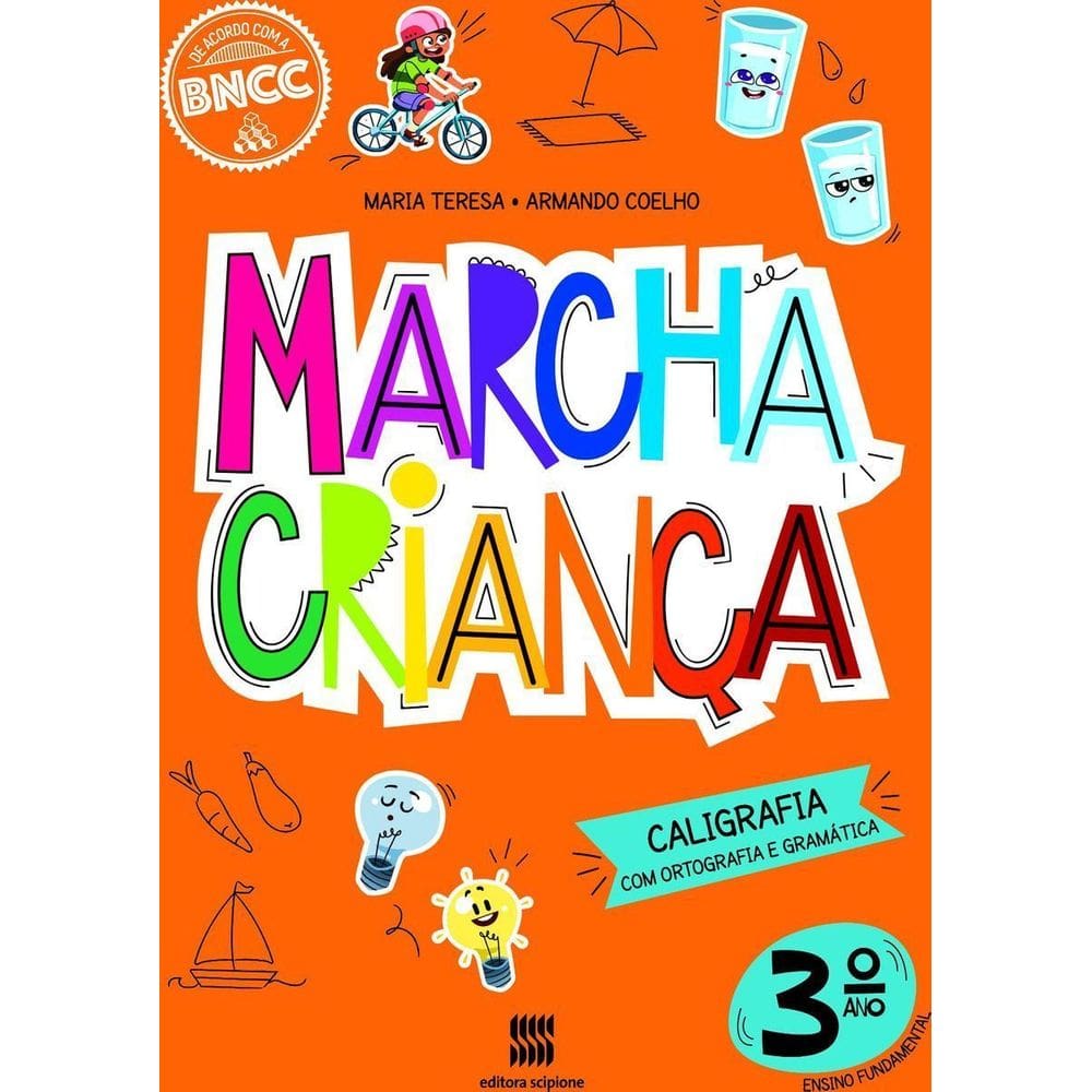 MARCHA CRIANÇA CALIGRAFIA COM ORTOGRAFIA E GRAMÁTICA- 3 ANO - 03ed/20