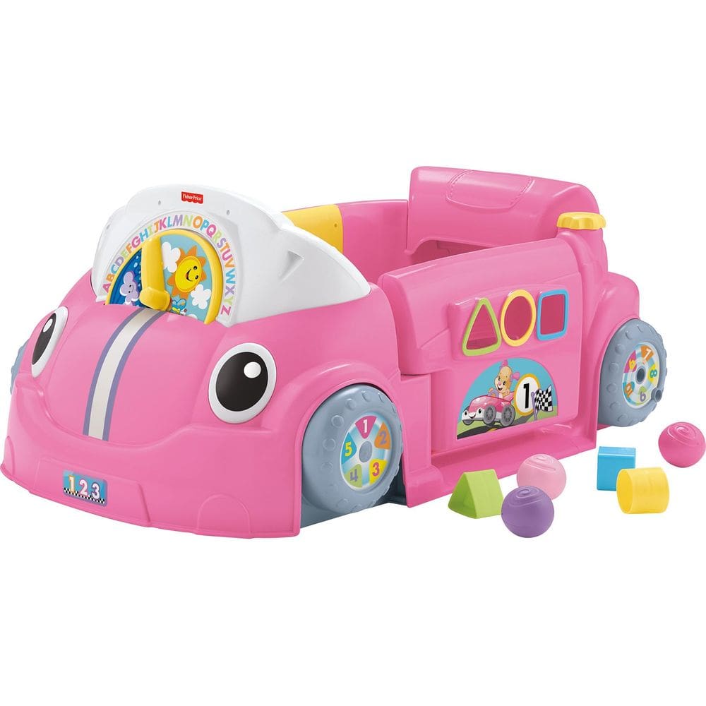 Brinquedo para bebês Fisher-Price Laugh & Learn Crawl Around Car Red