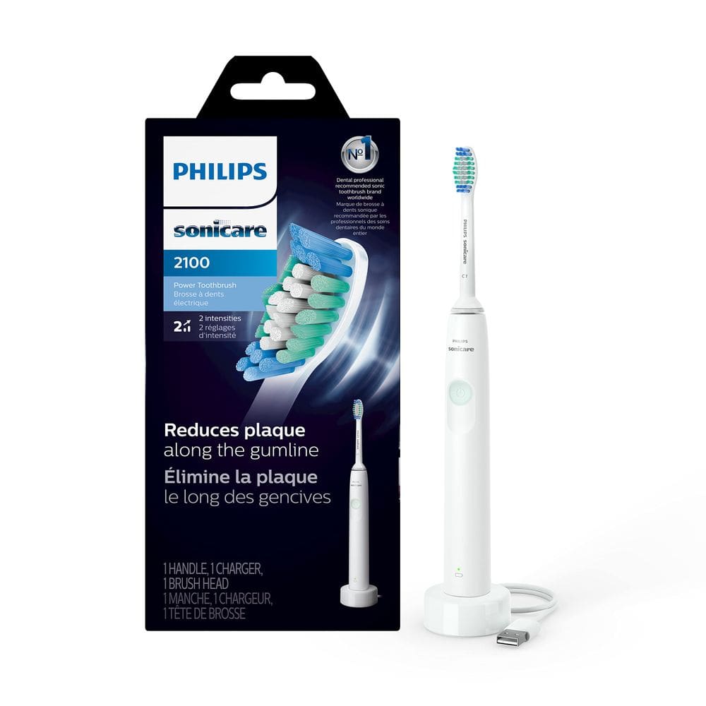 Escova de dentes elétrica Philips Sonicare 2100 HX3661/04 branca