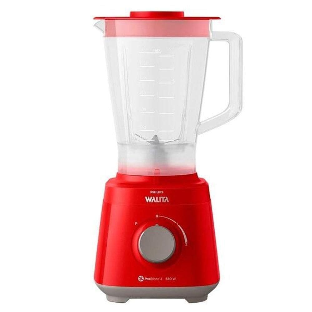 Liquidificador Daily Philips Walita 2L 550W Vermelho 110V