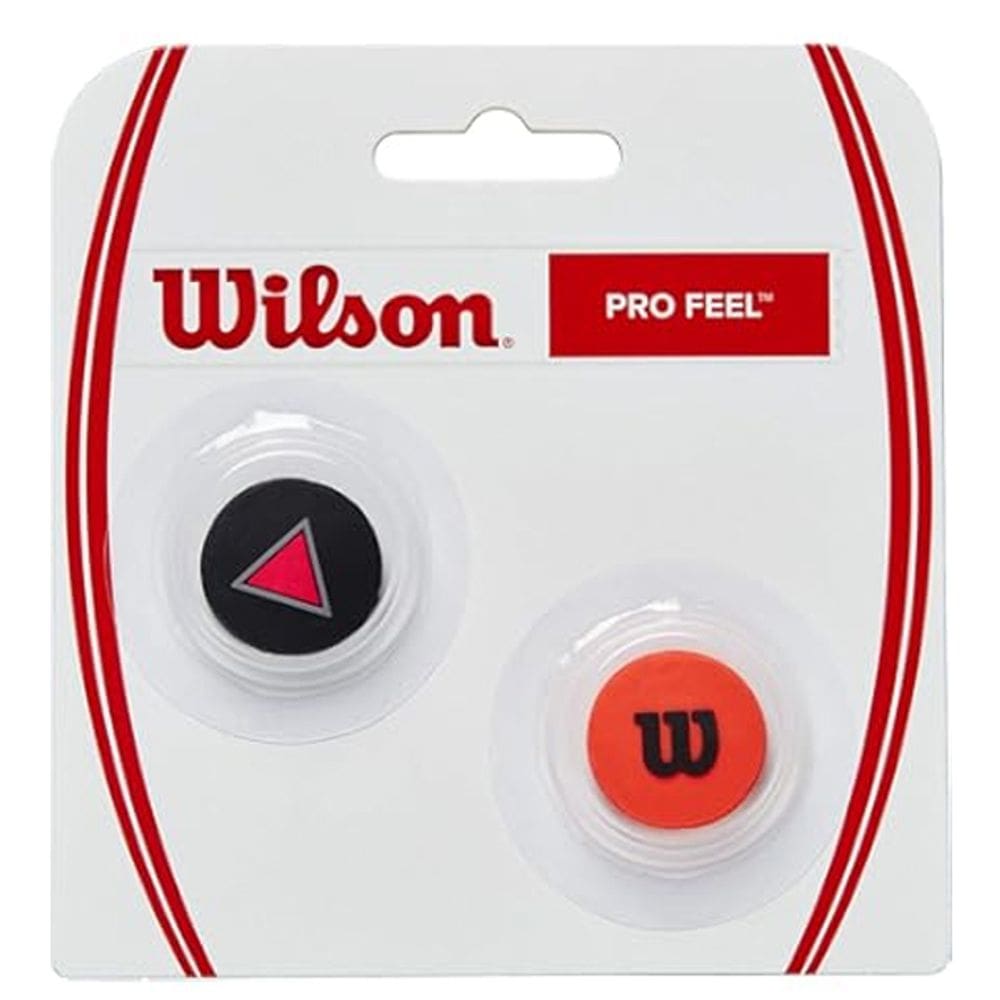 Antivibrador Wilson Pro Feel Ultra Dampeners Preto e Laranja