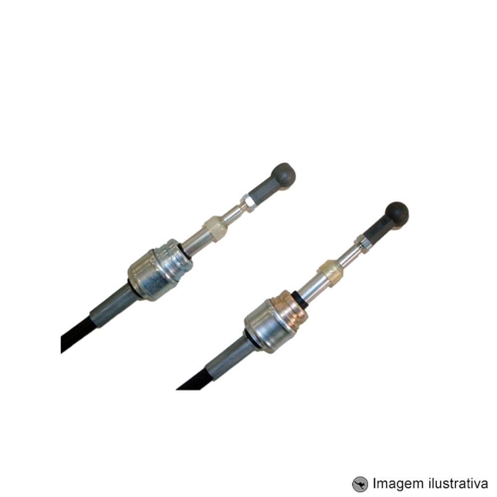 Cabo de Comando de Câmbio Seleção Palio Weekend Attractive 1.4 8V Siena 1.4 8V 08 ... Strada 1.4 8V 09 ... 12 1017mm