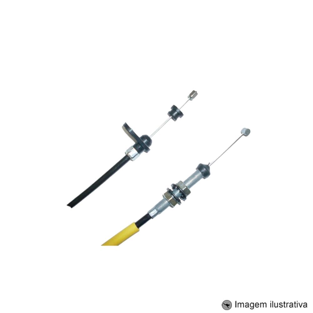 Cabo do Acelerador Opala Todos 4C Carburador Weber Simples 81 ... 87 Opala Todos 4C Carburador Duplo 81 C10 Todos 4C / 6CC 76 ... 84 470mm