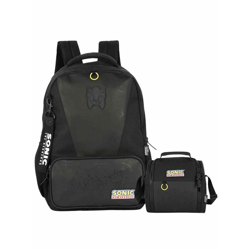 Kit Escolar Sonic Game Mochila De Costa + Lancheira Térmica