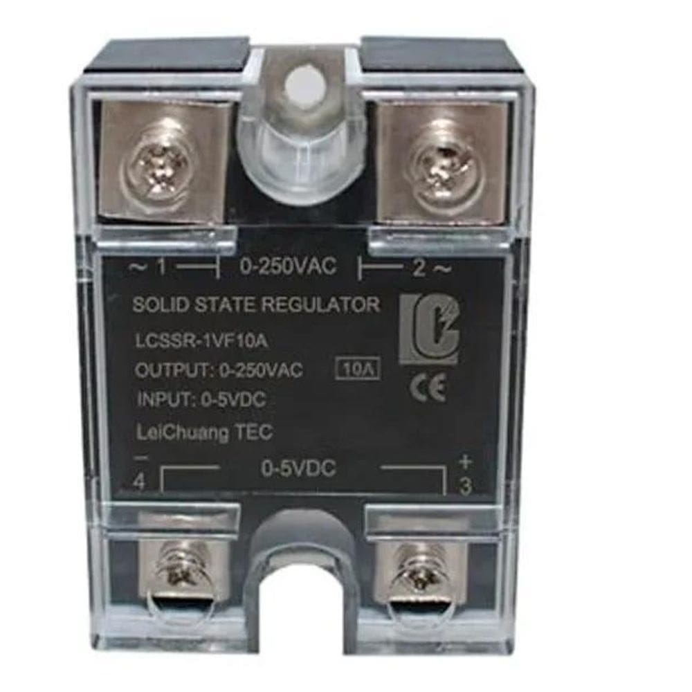 Relé Estado Sólido SSR-1VF-25A 0-5VDC/0-250VAC 25A