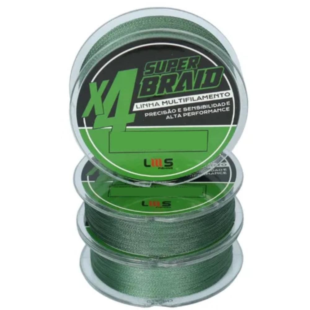 Lumis Linha Multifilamento 300M 4X 20Lb 0,22Mm Verde