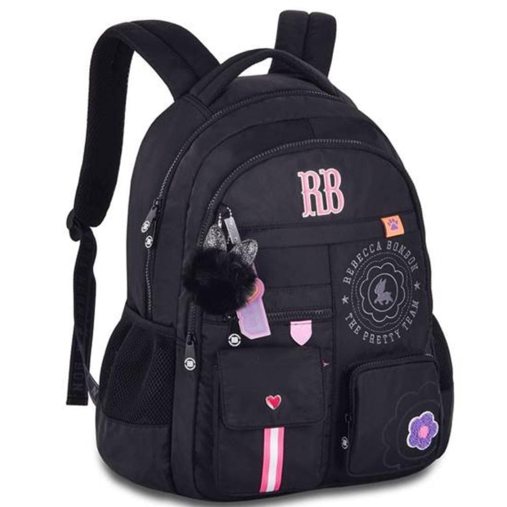 Mochila De Costas Oficial Rebecca Bonbon Nylon Soft Rb24545