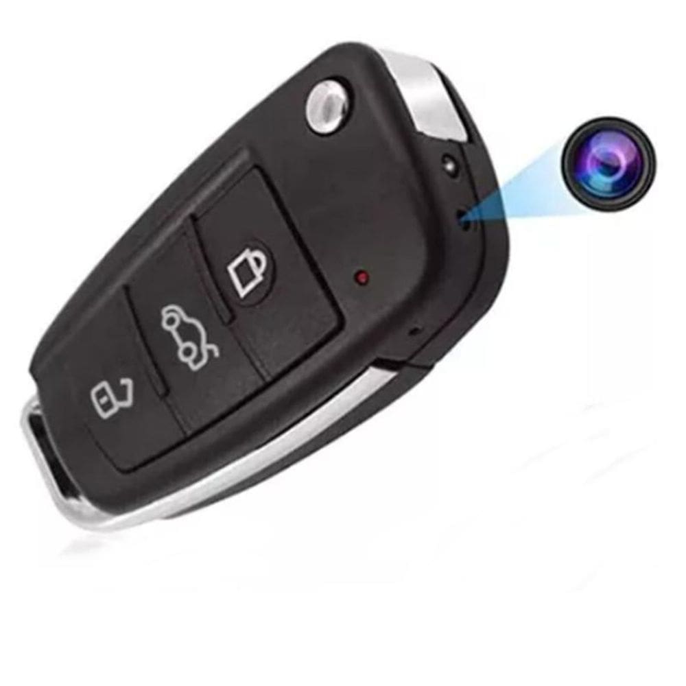 Câmera Full Hd Em Chave De Carro, Grava E Captura Em Hd