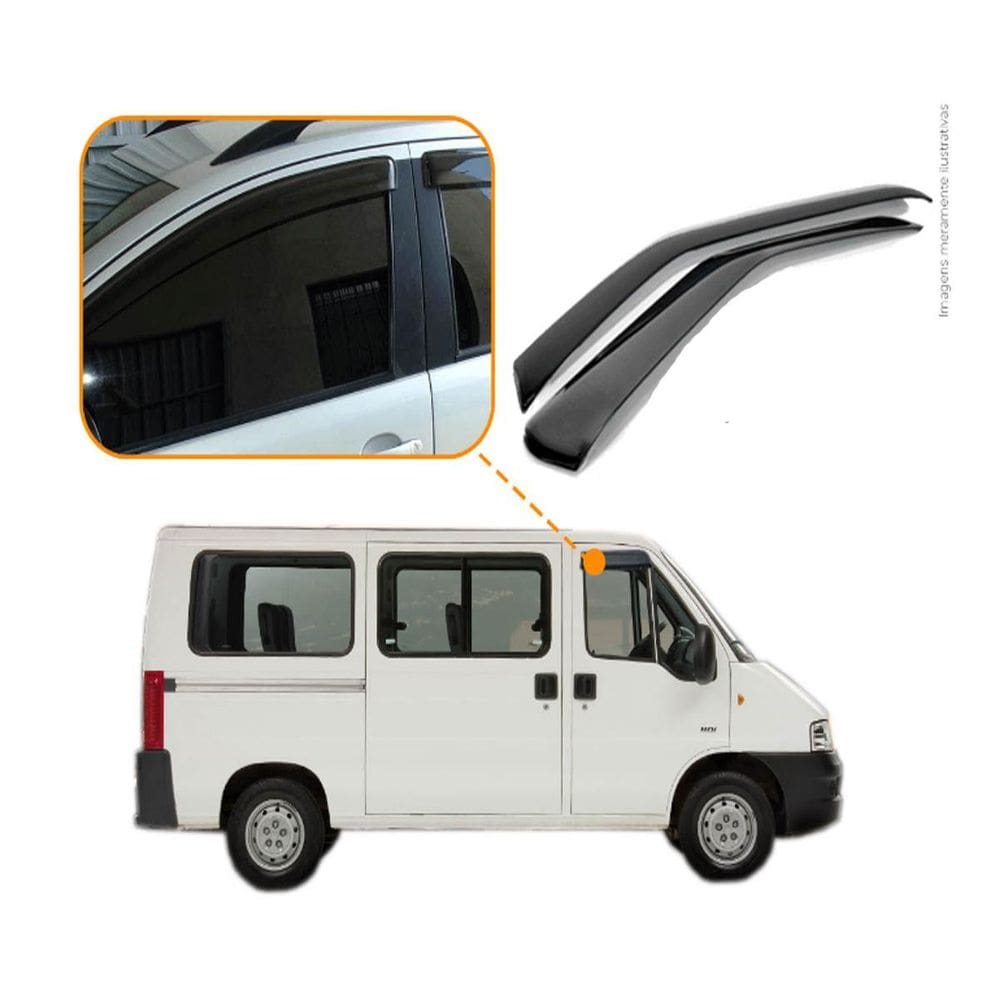 Calha De Chuva Ecoflex Peugeot Boxer 01/14 2P