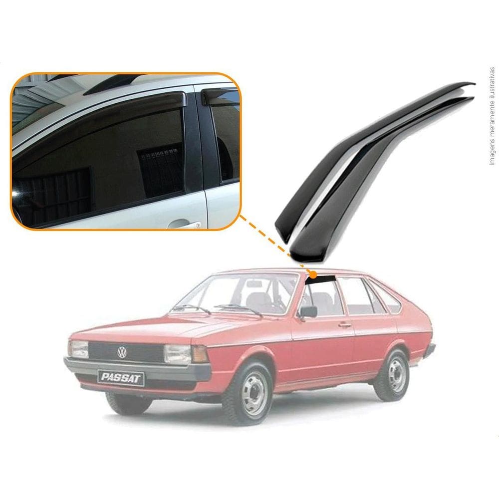 Calha De Chuva Vw Passat 1990