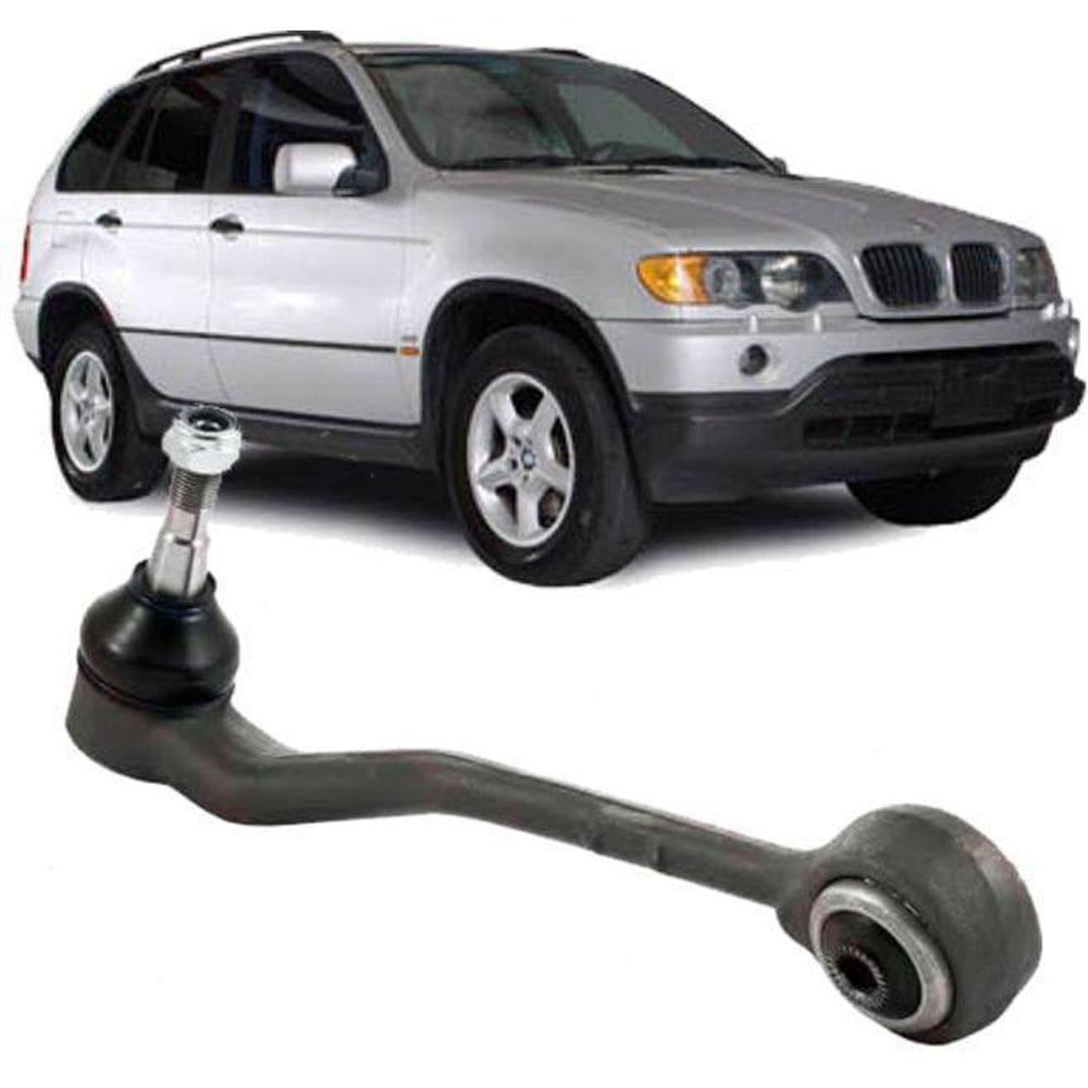 Braço Inferior Reto Esquerdo Bmw X5 E53 3.0 4.4 2000 A 2006