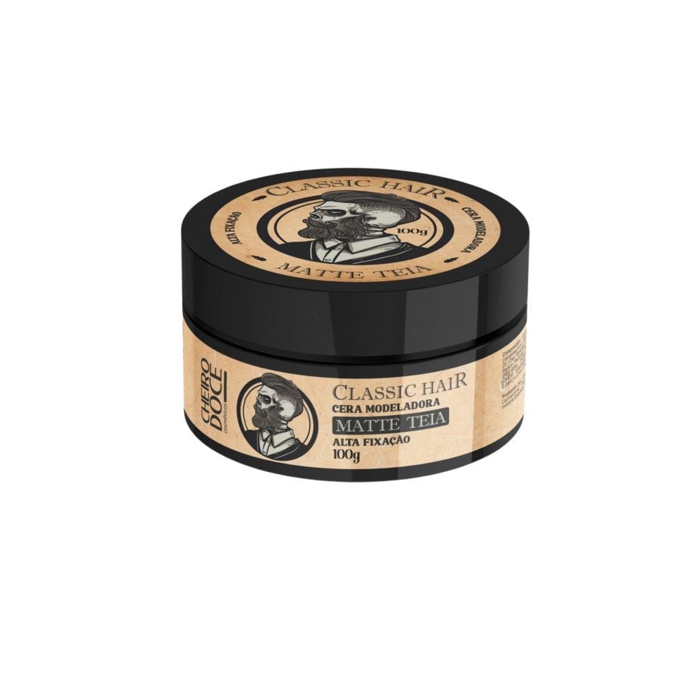 Cera Modeladora Classic Hair Matte Teia Alta Fixação 100g