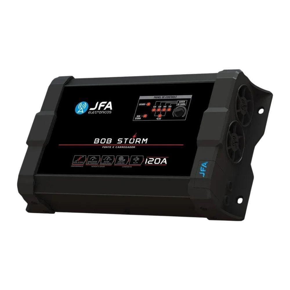 Fonte Carregador Jfa Automotivo Bob Storm Plus 120a Bivolt