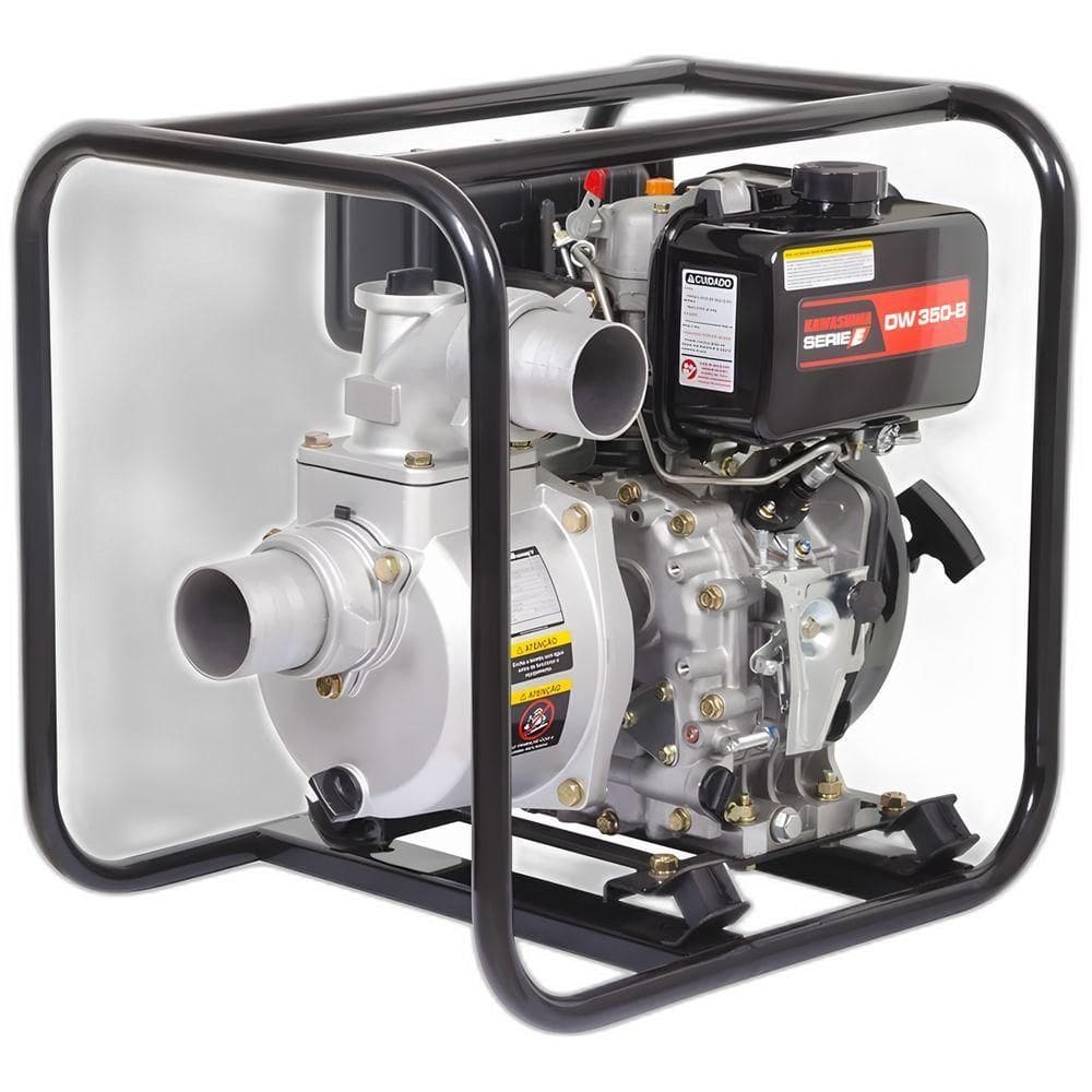 Motobomba Diesel 3``x3`` 7hp Dw350b P. Manual Std Kawashima