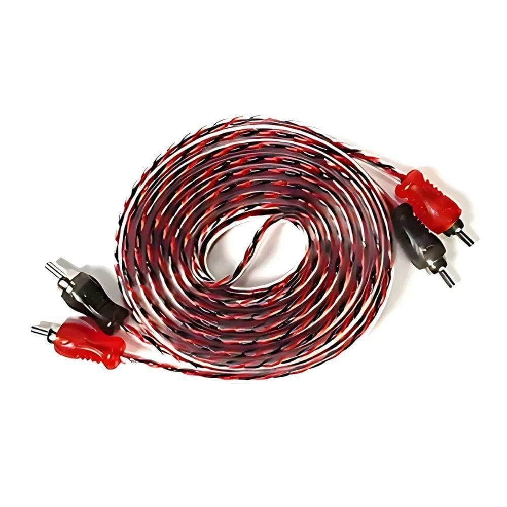 Cabo Rca 2x2 Nwt Transparente Automotivo 1m