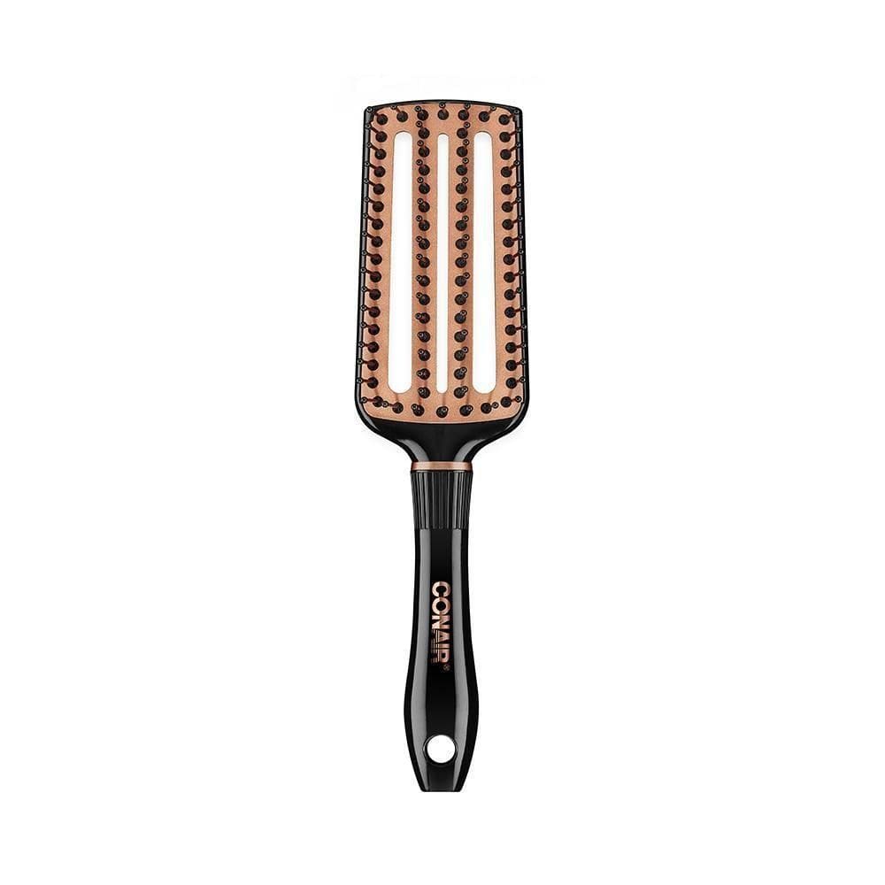 Conair Quick Blow Dry Ventilada Quadrada Escova De Cabelo