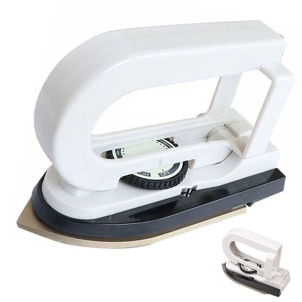 Mini Ferro De Passar Roupa Portatil Blusa Camisa Gravata Bolsa Mala Viagem Trabalho Compacto Potente