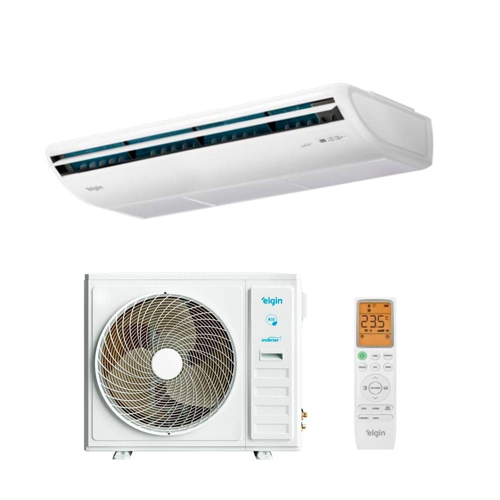 Ar Condicionado Split Piso Teto Inverter Wi-Fi Elgin 56.000 Btus Frio 220v R-32