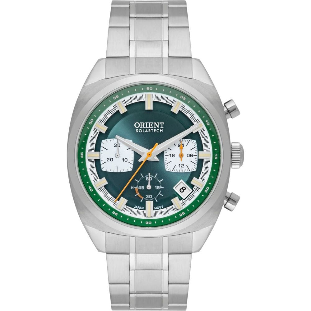 Relógio Orient Masculino Cronografo Neo Vintage Mbssc269 E1sx