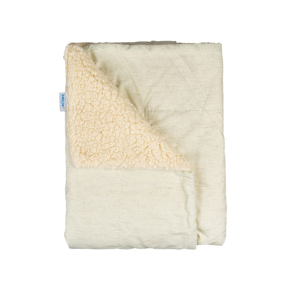 Manta Carneirinho Dupla Face Lisa para Bebê