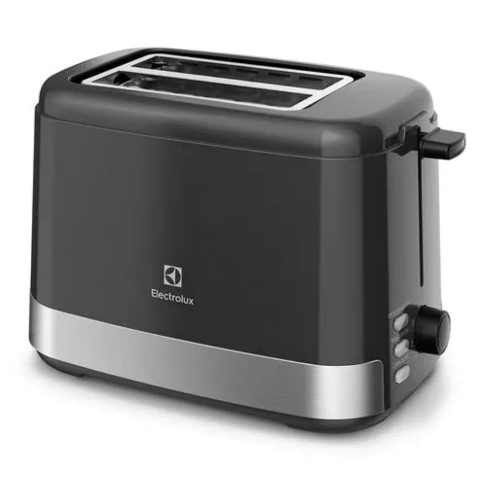 Torradeira Elétrica Efficient 8 Níveis 800W Aço Inox Escovado Tostagem Pão Waffles Electrolux