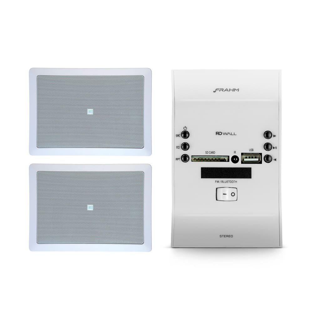 Kit Rd Wall Frahm + 2 Arandelas 6w21rt