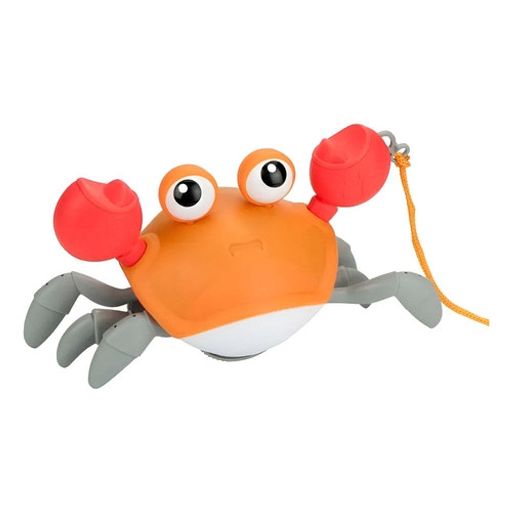 Caranguejo Deslizante Siri Fujão Corda Brinquedo Para Bebe