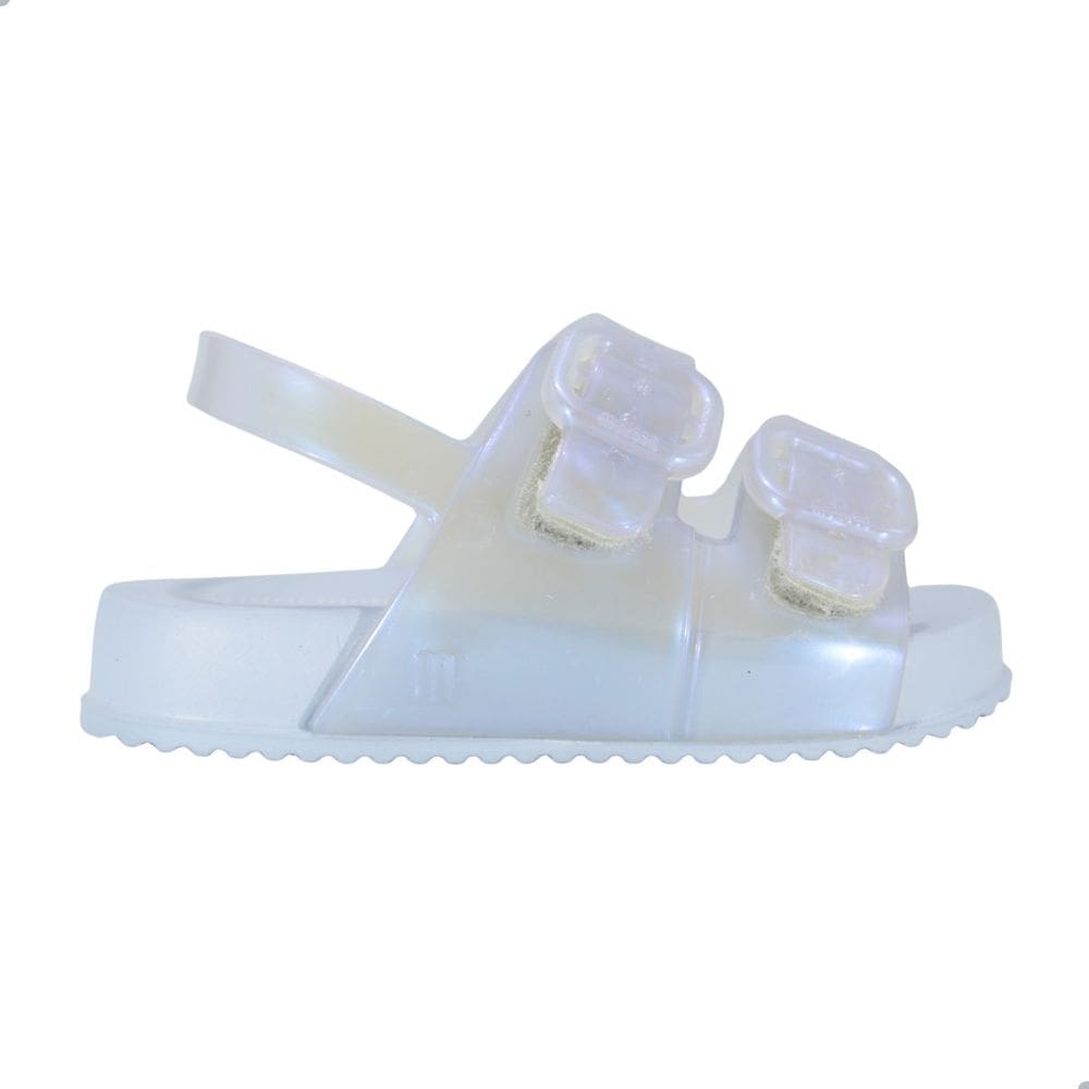 Sandália Mini Melissa Cozy Sandal Baby Azul/Branco