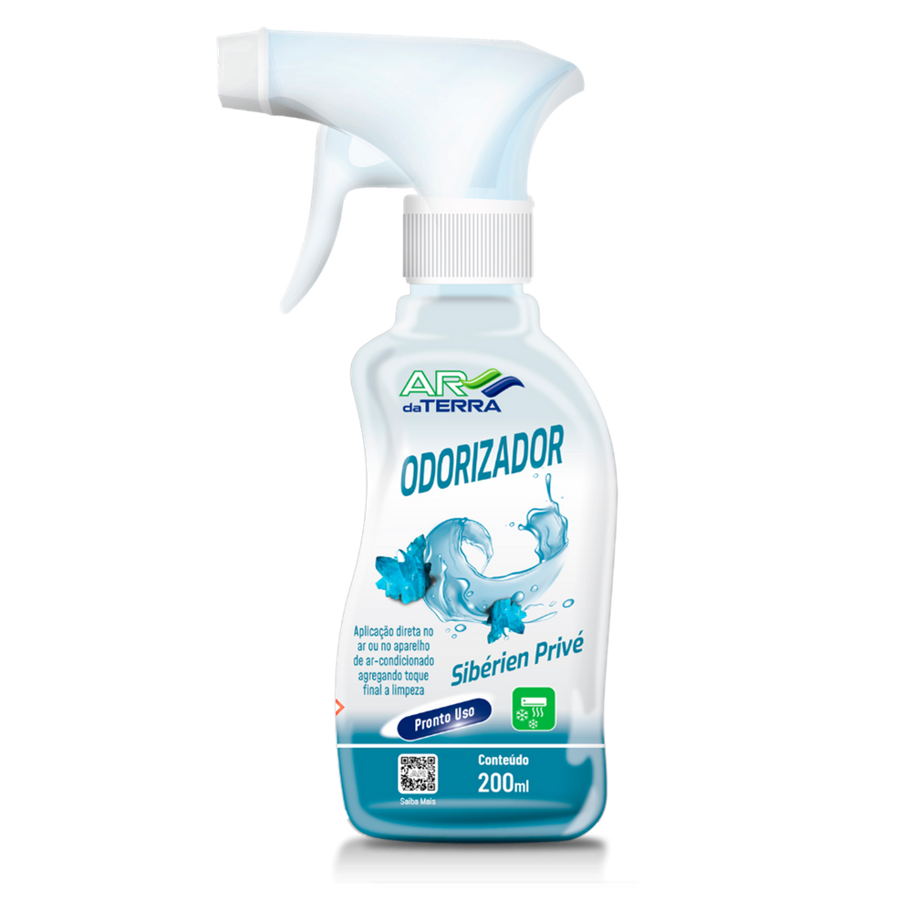 Aromatizador e Odorizador para Ar Condicionado e Ambiente Ar da Terra 200 ml Siberien Privé