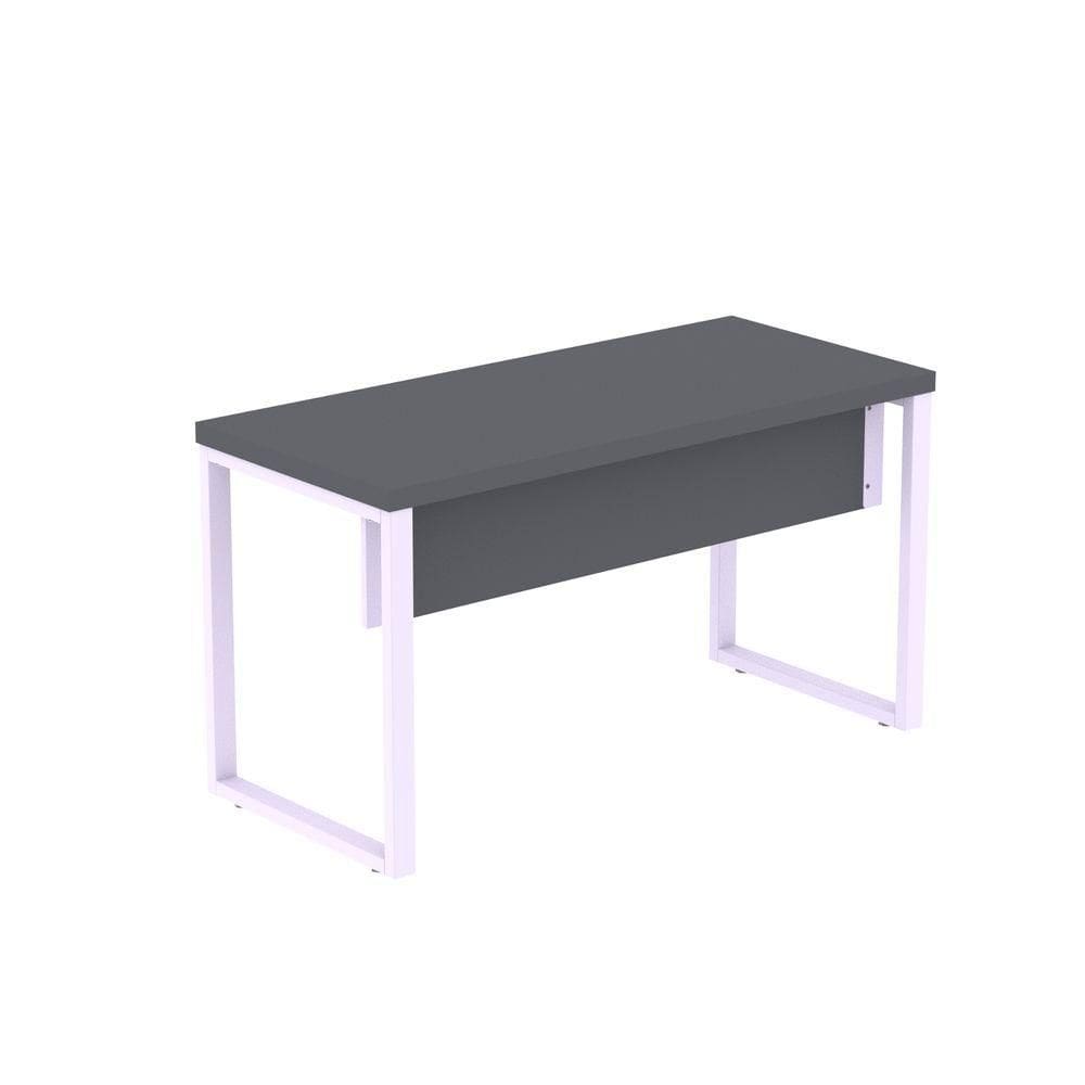 Mesa Escritório 1500x600x750mm M150-60pe40tub Grafito-lilas