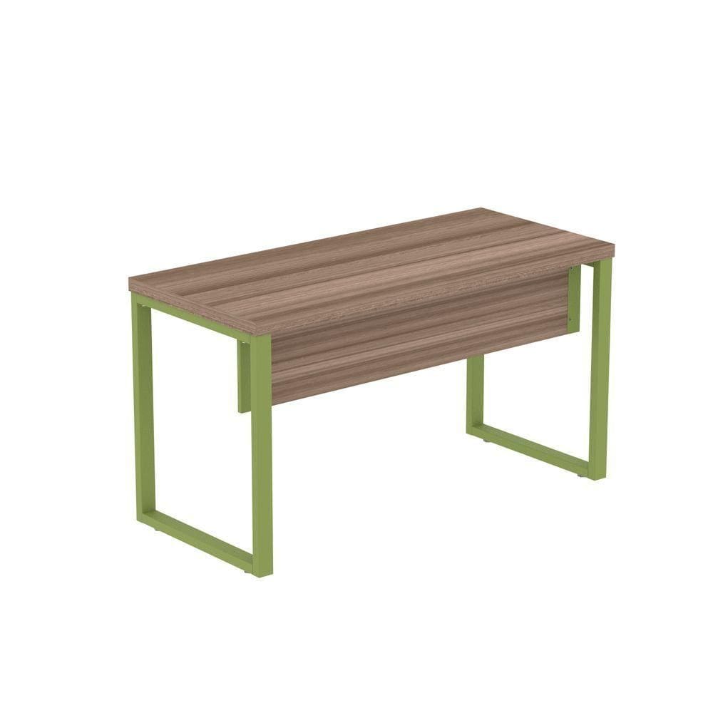 Mesa Escritório 1500x600x750mm M150-60pe40tub Walnut-verde Miró