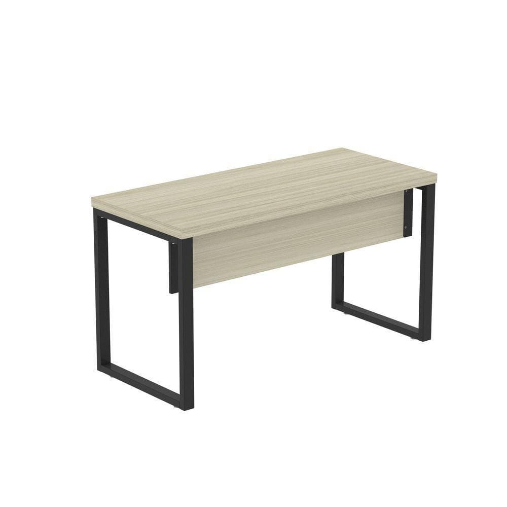 Mesa Escritório 1500x700x750mm M150-70pe40tub Castanheira Natural-preto
