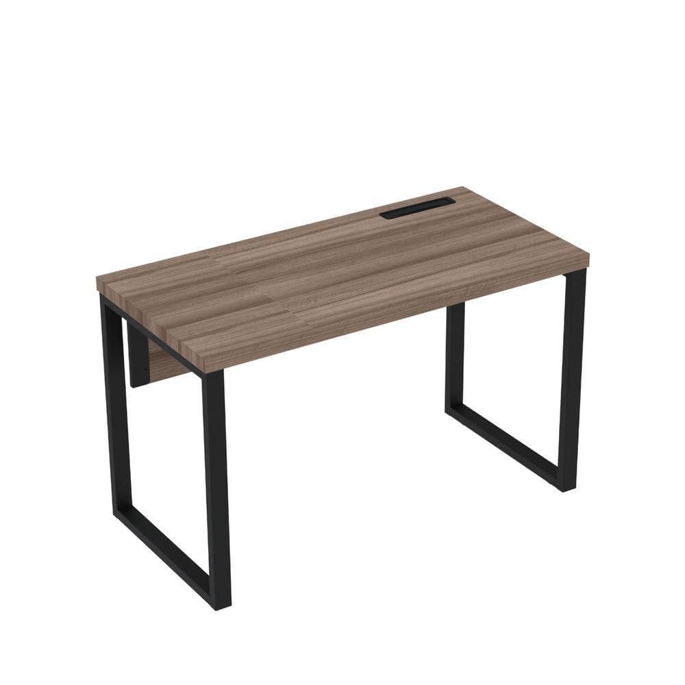 Mesa Plataforma Unica 120x60 Pe40 Walnut-preto