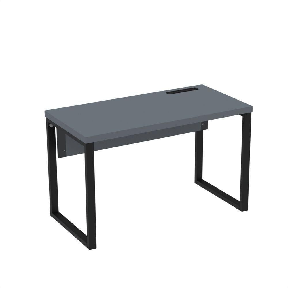 Mesa Plataforma Unica 120x60 Pe40 Grafito-preto